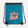 Master Of The Eighties-None-Drawstring-Bag-glitchygorilla