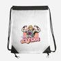 Master Of The Eighties-None-Drawstring-Bag-glitchygorilla