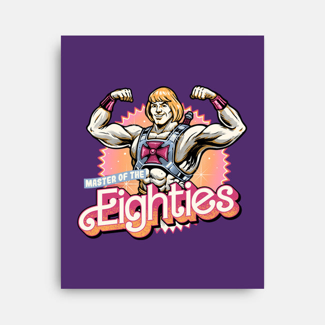 Master Of The Eighties-None-Stretched-Canvas-glitchygorilla