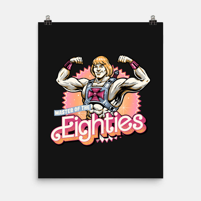 Master Of The Eighties-None-Matte-Poster-glitchygorilla