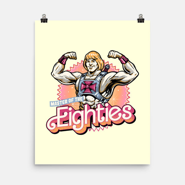 Master Of The Eighties-None-Matte-Poster-glitchygorilla