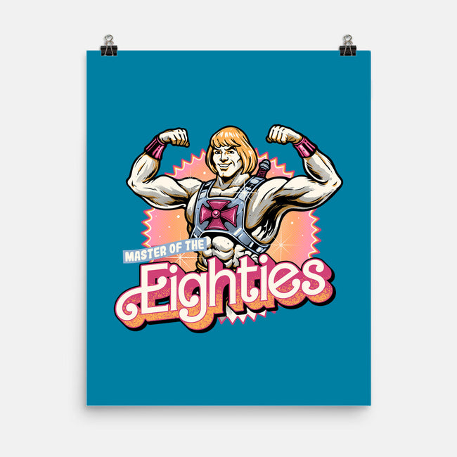 Master Of The Eighties-None-Matte-Poster-glitchygorilla