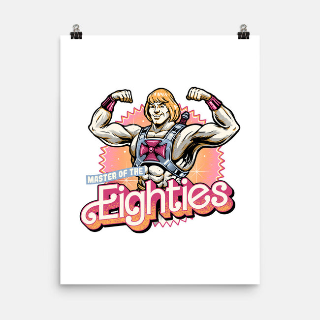 Master Of The Eighties-None-Matte-Poster-glitchygorilla
