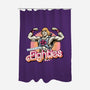 Master Of The Eighties-None-Polyester-Shower Curtain-glitchygorilla