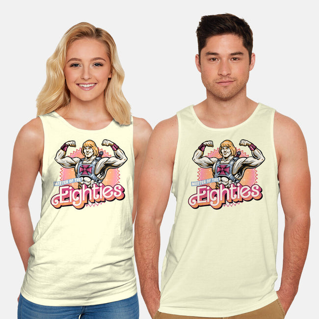 Master Of The Eighties-Unisex-Basic-Tank-glitchygorilla