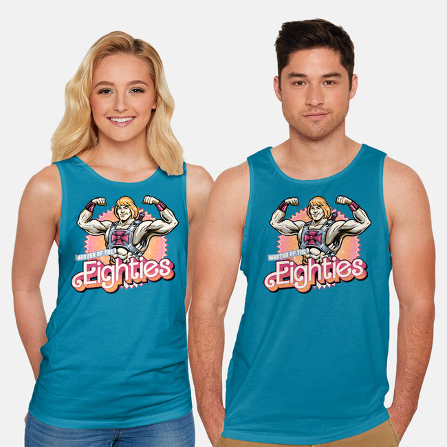 Master Of The Eighties-Unisex-Basic-Tank-glitchygorilla