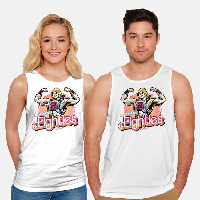 Master Of The Eighties-Unisex-Basic-Tank-glitchygorilla