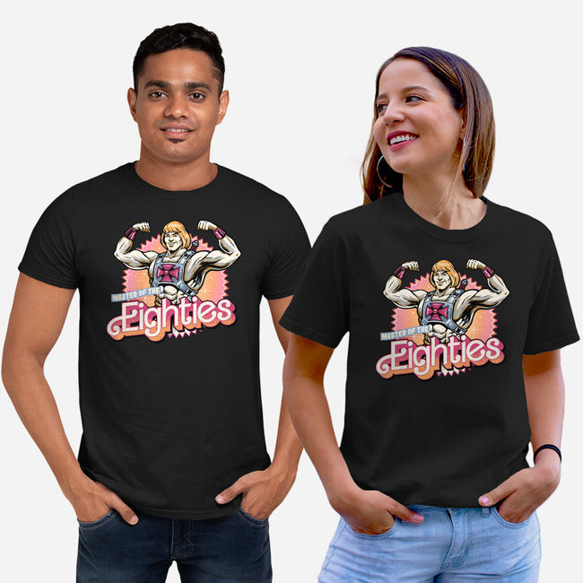 Master Of The Eighties-Unisex-Basic-Tee-glitchygorilla