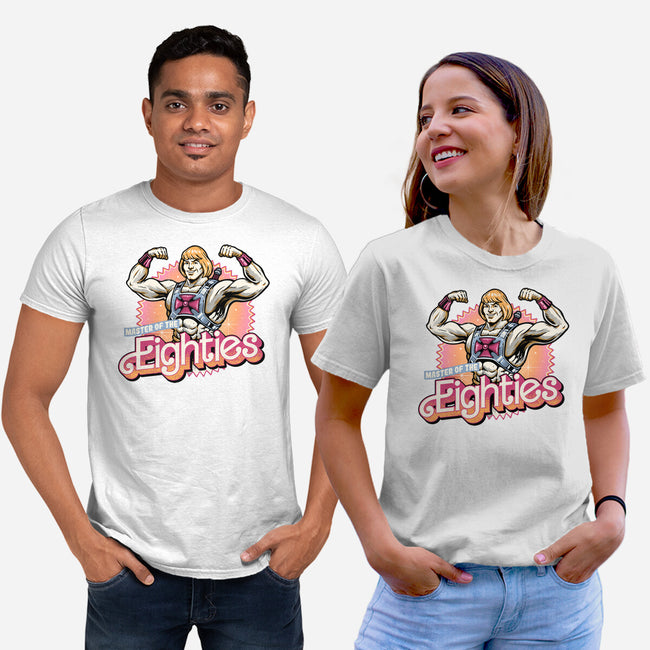 Master Of The Eighties-Unisex-Basic-Tee-glitchygorilla
