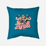 Master Of The Eighties-None-Removable Cover w Insert-Throw Pillow-glitchygorilla