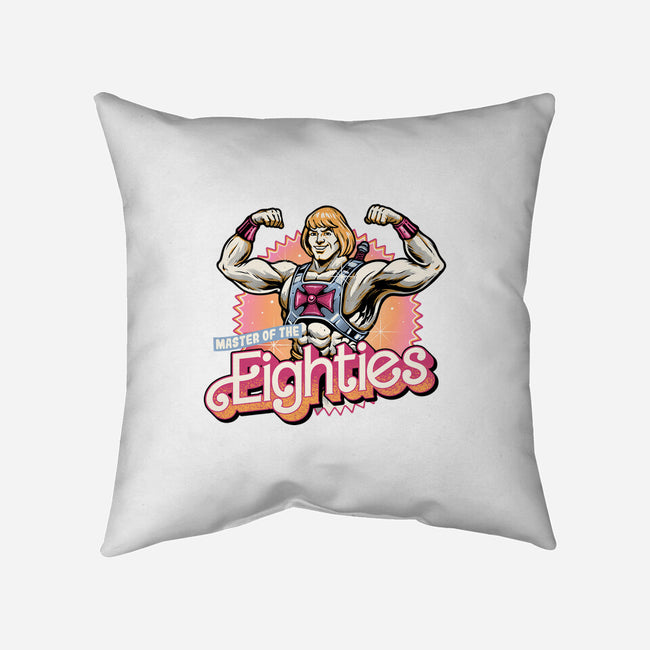 Master Of The Eighties-None-Removable Cover w Insert-Throw Pillow-glitchygorilla