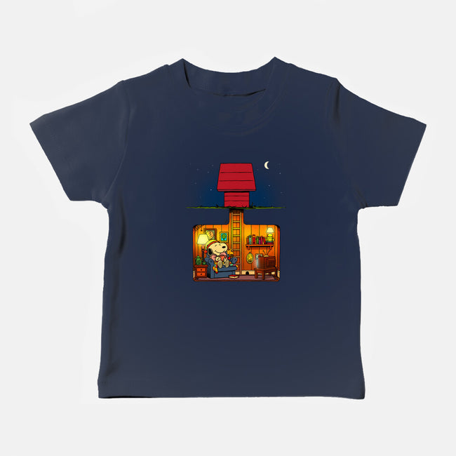 A Cozy Night In-Baby-Basic-Tee-drbutler