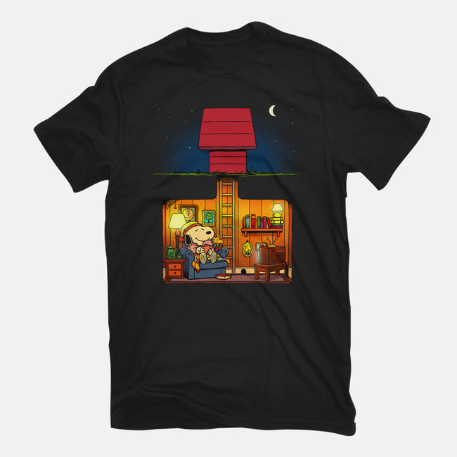 A Cozy Night In-Mens-Basic-Tee-drbutler