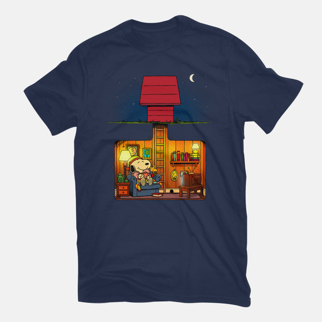 A Cozy Night In-Womens-Basic-Tee-drbutler