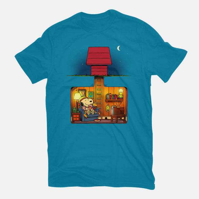 A Cozy Night In-Mens-Basic-Tee-drbutler