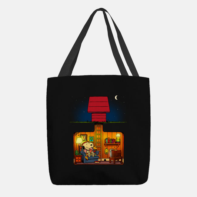 A Cozy Night In-None-Basic Tote-Bag-drbutler