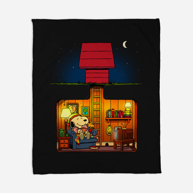 A Cozy Night In-None-Fleece-Blanket-drbutler