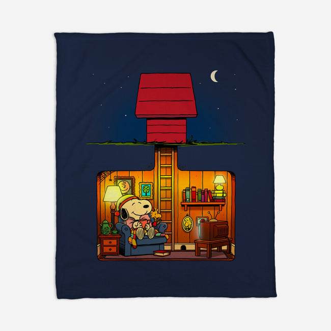 A Cozy Night In-None-Fleece-Blanket-drbutler
