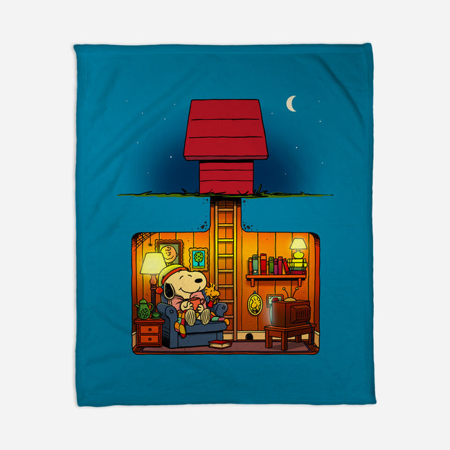 A Cozy Night In-None-Fleece-Blanket-drbutler