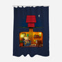 A Cozy Night In-None-Polyester-Shower Curtain-drbutler