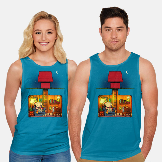 A Cozy Night In-Unisex-Basic-Tank-drbutler