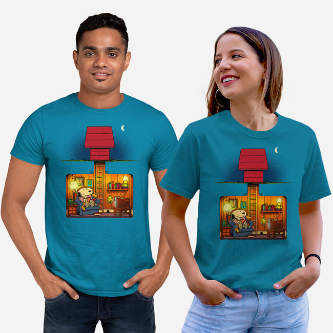 A Cozy Night In-Unisex-Basic-Tee-drbutler