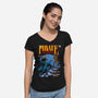 Pirate Legends-Womens-V-Neck-Tee-drbutler