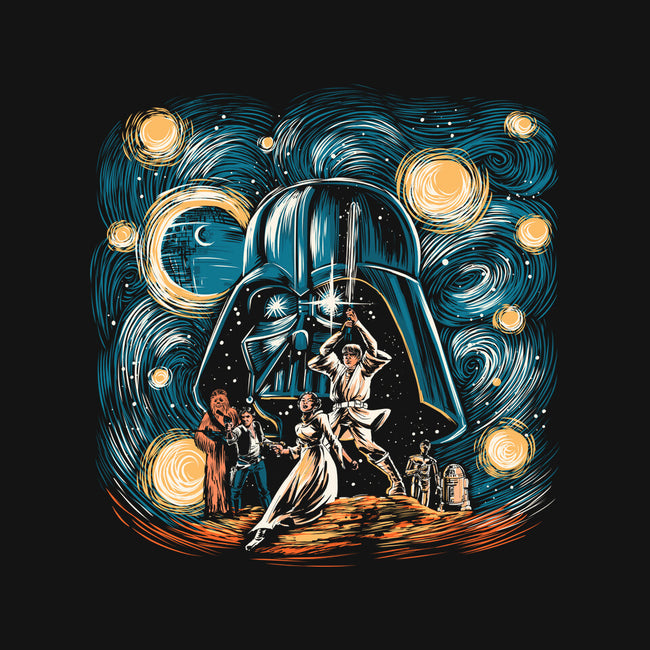 Starry Wars-None-Fleece-Blanket-zascanauta
