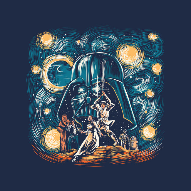 Starry Wars-Womens-V-Neck-Tee-zascanauta
