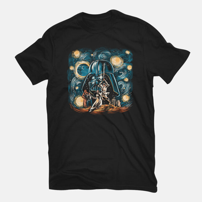 Starry Wars-Unisex-Basic-Tee-zascanauta