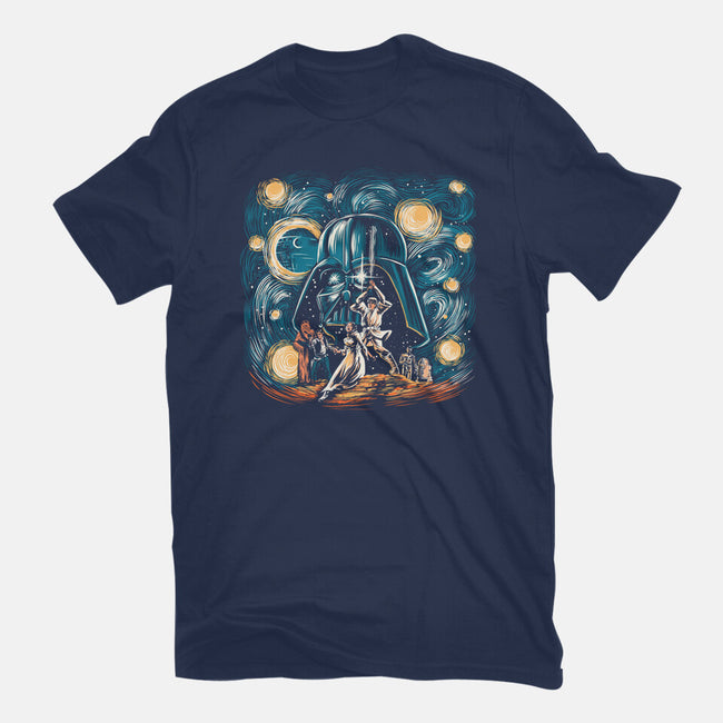 Starry Wars-Unisex-Basic-Tee-zascanauta