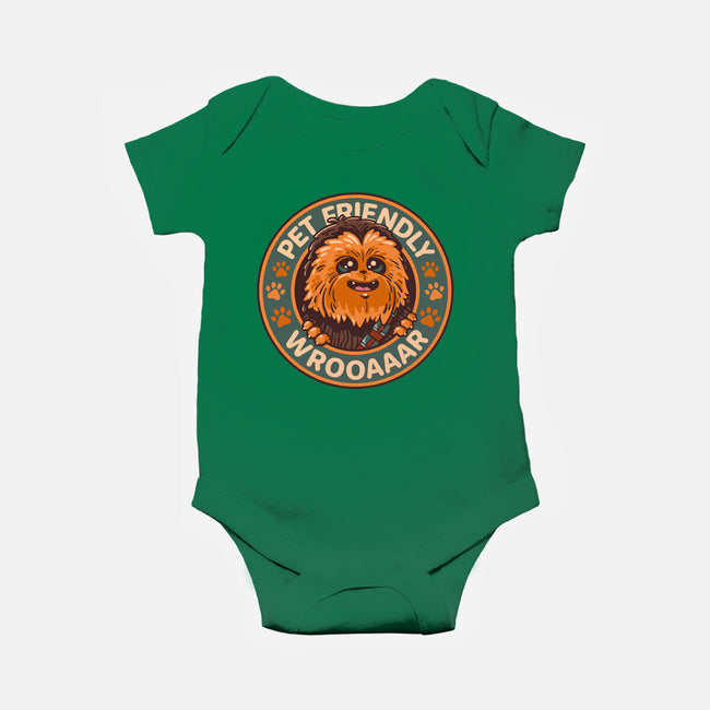 Friendly Wookiee-Baby-Basic-Onesie-Getsousa!