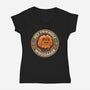 Friendly Wookiee-Womens-V-Neck-Tee-Getsousa!