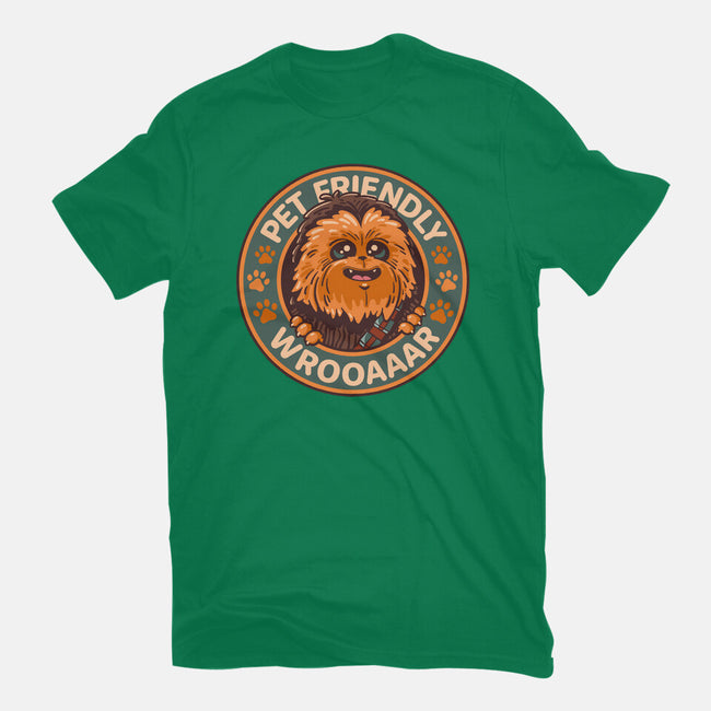 Friendly Wookiee-Unisex-Basic-Tee-Getsousa!