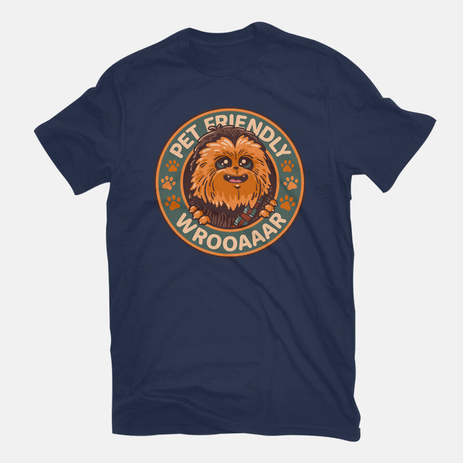 Friendly Wookiee-Unisex-Basic-Tee-Getsousa!