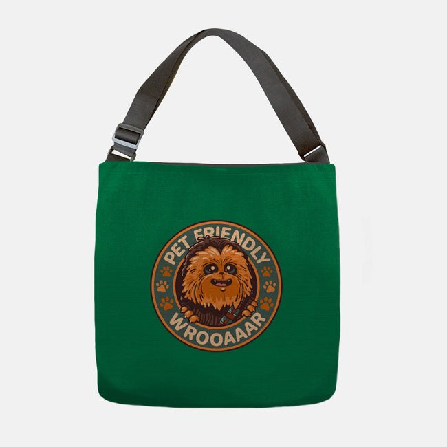 Friendly Wookiee-None-Adjustable Tote-Bag-Getsousa!