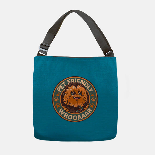Friendly Wookiee-None-Adjustable Tote-Bag-Getsousa!