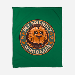 Friendly Wookiee-None-Fleece-Blanket-Getsousa!