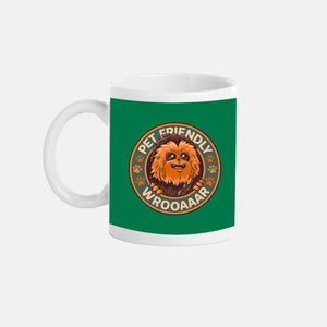 Friendly Wookiee-None-Mug-Drinkware-Getsousa!