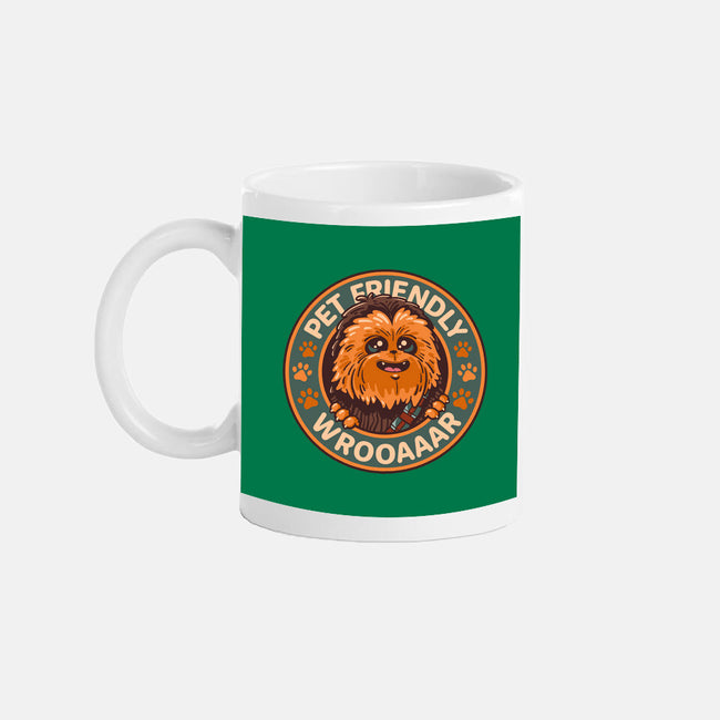 Friendly Wookiee-None-Mug-Drinkware-Getsousa!