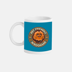 Friendly Wookiee-None-Mug-Drinkware-Getsousa!