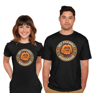 Friendly Wookiee-Mens-Basic-Tee-Getsousa!