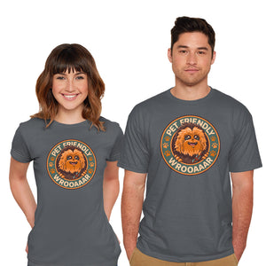 Friendly Wookiee-Mens-Basic-Tee-Getsousa!