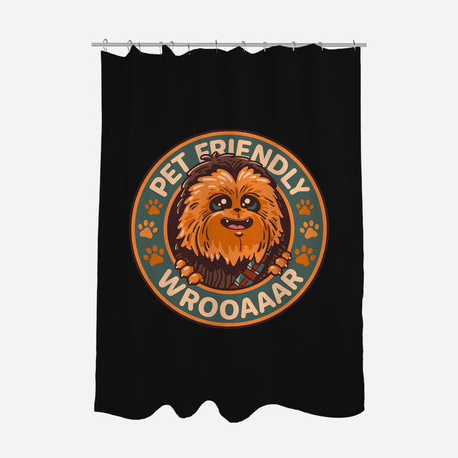Friendly Wookiee-None-Polyester-Shower Curtain-Getsousa!