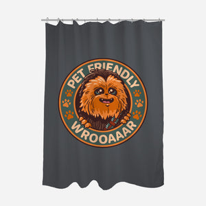 Friendly Wookiee-None-Polyester-Shower Curtain-Getsousa!