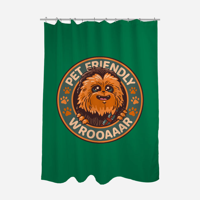 Friendly Wookiee-None-Polyester-Shower Curtain-Getsousa!