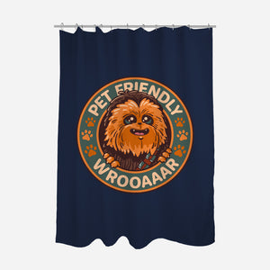 Friendly Wookiee-None-Polyester-Shower Curtain-Getsousa!