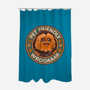 Friendly Wookiee-None-Polyester-Shower Curtain-Getsousa!