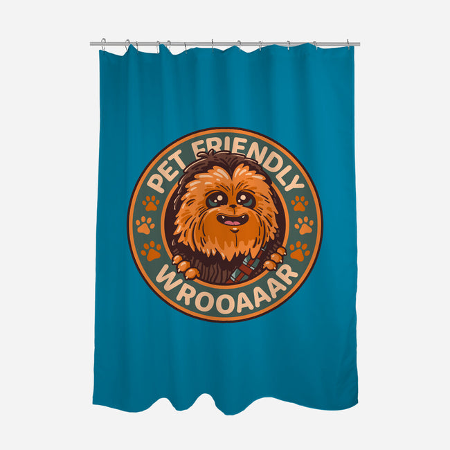 Friendly Wookiee-None-Polyester-Shower Curtain-Getsousa!