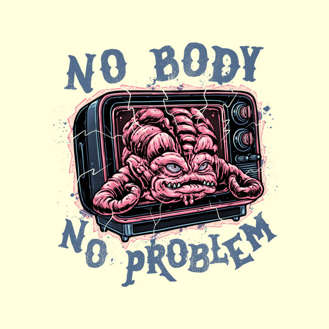 No Body No Problem-None-Fleece-Blanket-glitchygorilla